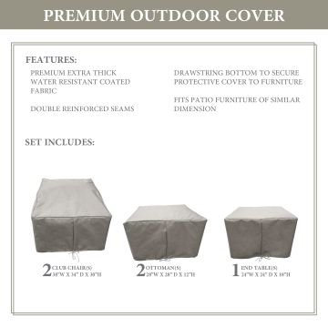 BELMONT-05b Protective Cover Set