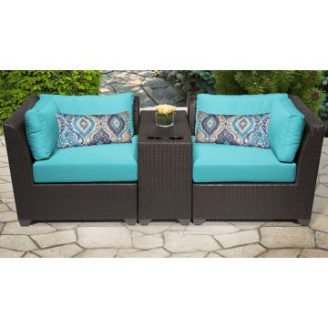 Bermuda 3 Piece Outdoor Wicker Patio Furniture Set 03b