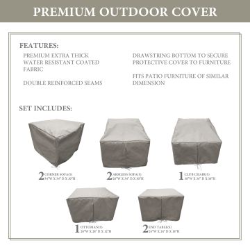BELMONT-08m Protective Cover Set