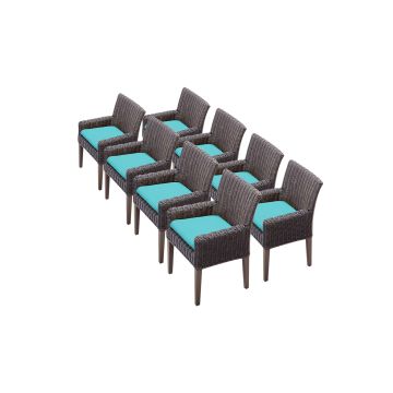 8 Rustico Dining Chairs With Arms