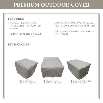 HAMPTON-06c Protective Cover Set