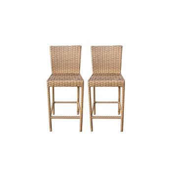 2 Tuscan Barstools w/ Back