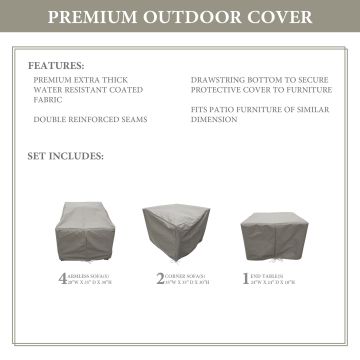 BERMUDA-07c Protective Cover Set