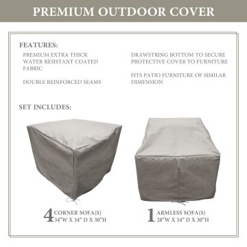 BELMONT-06p Protective Cover Set
