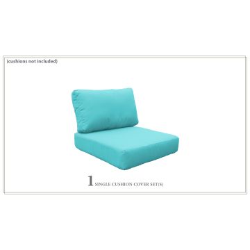 Covers for Low-Back Chair Cushions 6 inches thick