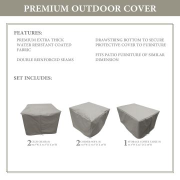 HAMPTON-05b Protective Cover Set