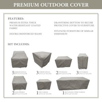 BERMUDA-17a Protective Cover Set