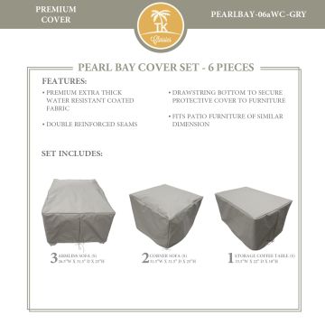 PEARLBAY-06a Protective Cover Set