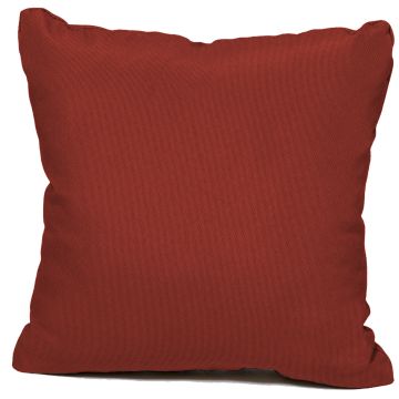 Terracotta Outdoor Throw Pillows Square