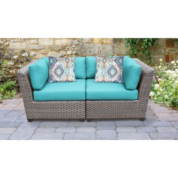 Catalina 2 Piece Outdoor Wicker Patio Furniture Set 02a