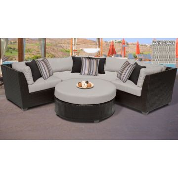 Bermuda 4 Piece Outdoor Wicker Patio Furniture Set 04a