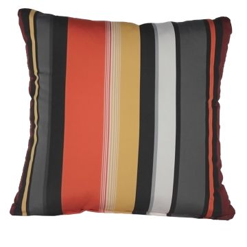 Coral Outdoor Throw Pillows Square