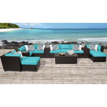 Bermuda 14 Piece Outdoor Wicker Patio Furniture Set 14a