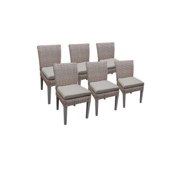 6 Catalina Armless Dining Chairs