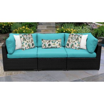 Premier 3 Piece Outdoor Wicker Patio Furniture Set 03b