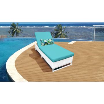 Key Largo Chaise Outdoor Wicker Patio Furniture