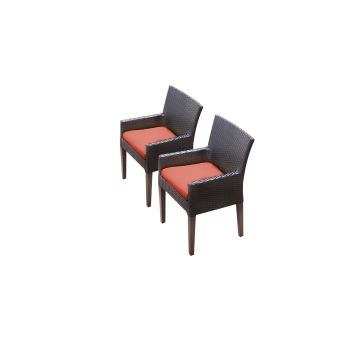 2 Pluto / Saturn Dining Chairs With Arms