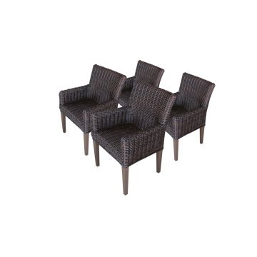 4 Rustico Dining Chairs With Arms