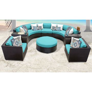 Bermuda 8 Piece Outdoor Wicker Patio Furniture Set 08e