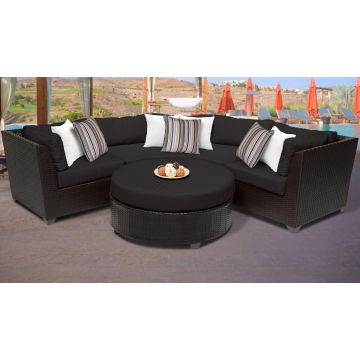 Bermuda 4 Piece Outdoor Wicker Patio Furniture Set 04a