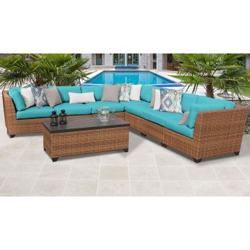 Tuscan 8 Piece Outdoor Wicker Patio Furniture Set 08a