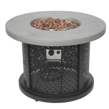 Round Fire Pit Table