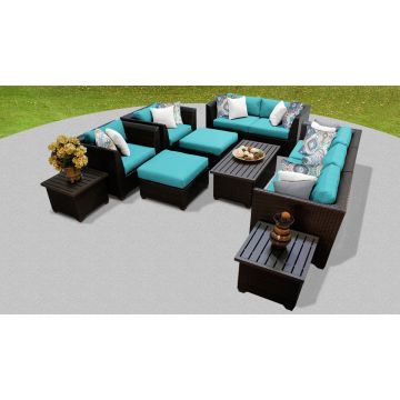 Bermuda 12 Piece Outdoor Wicker Patio Furniture Set 12d