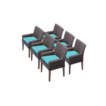 6 Rustico Dining Chairs With Arms