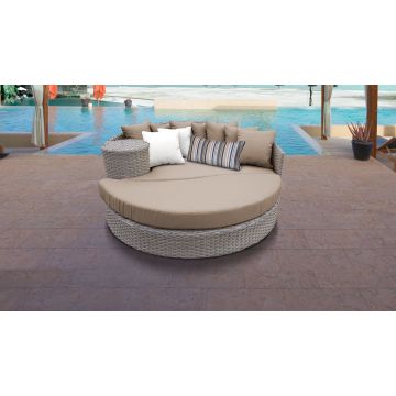 Hampton Circular Sun Bed - Outdoor Wicker Patio Furniture